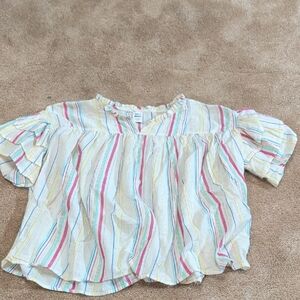 Parker Kids Striped Blouse - Multicolor